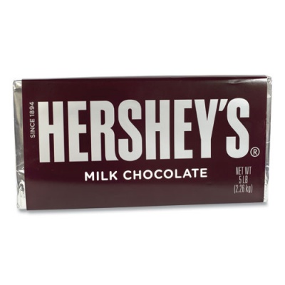 Hershey's Milk Chocolate Bar, 5 lb Bar, Ships in 1-3 Business Days (24600015)