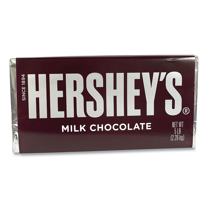 Hershey's Milk Chocolate Bar, 5 lb Bar (GRR24600015)