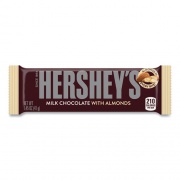 Hershey's Milk Chocolate with Almonds, 1.45 oz Bar, 36/Box, Ships in 1-3 Business Days (24600043)