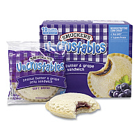Smucker's UNCRUSTABLES Soft Bread Sandwiches, Grape Jelly, 2 oz, 10/Box, 2 Boxes/Carton (GRR90300135)
