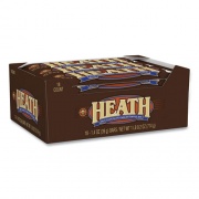 HEATH Milk Chocolate English Toffee Candy Bar, 1.4 oz Bar, 18 Bars/Box, Delivered in 1-4 Business Days (24600206)
