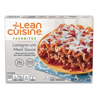 Lean Cuisine Favorites Lasagna with Meat Sauce, 10.5 oz Box, 3 Boxes/Pack (GRR90300127)