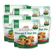 Nature's Garden Omega-3 Nut Mix, 1 oz Pouch, 7 Pouches/Pack, 6 Packs/Box, Delivered in 1-4 Business Days (29400007)