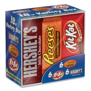 Hershey's Full Size Chocolate Candy Bar Variety Pack, Assorted 1.5 oz Bar, 18 Bars/Box, Delivered in 1-4 Business Days (24600349)