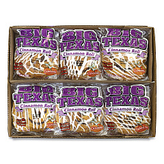 Cloverhill Bakery Big Texas Cinnamon Roll, 4 oz, 12/Carton (GRR90000135)