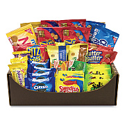 Snack Box Pros Snack Treats Variety Care Package, 40 Assorted Snacks/Box (GRR70000037)