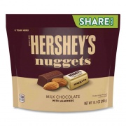 Hershey's Nuggets Share Pack, Milk Chocolate with Almonds, 10.1 oz Bag, 3/Pack, Ships in 1-3 Business Days (24600442)