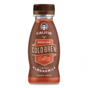 CALIFIA FARMS Cold Brew Coffee with Almond Milk, 10.5 oz Bottle, Mocha Noir, 8/Pack, Ships in 1-3 Business Days (90200446)