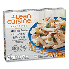 Lean Cuisine Favorites Alfredo Pasta with Chicken and Broccoli, 10 oz Box, 3 Boxes/Pack (GRR90300118)