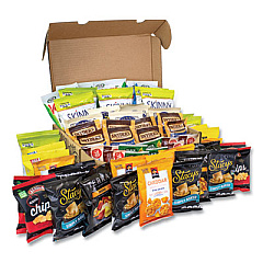 Snack Box Pros Big Healthy Snack Box, 61 Assorted Snacks/Box (GRR700S0025)
