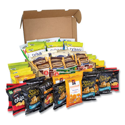 Snack Box Pros Big Healthy Snack Box, 61 Assorted Snacks/Box (GRR700S0025)
