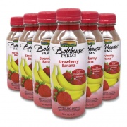 Bolthouse Farms 100% Fruit Juice Smoothie, Strawberry Banana, 15.2 oz Bottle, 6/Pack, Delivered in 1-4 Business Days (90200458)