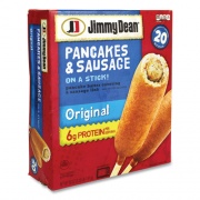 Jimmy Dean Pancakes and Sausage on a Stick, Original, 50 oz Box, 20/Box, Delivered in 1-4 Business Days (90300031)