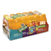 V-8 Splash Variety, Berry Blend; Mango Peach; Tropical Blend  12 oz Bottle, 18/Pack, Delivered in 1-4 Business Days (90000054)