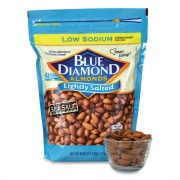 Blue Diamond Low Sodium Lightly Salted Almonds, 10 oz Bag, Ships in 1-3 Business Days (90000170)