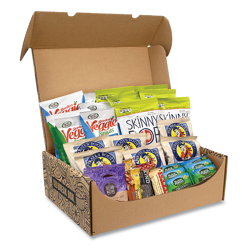 Snack Box Pros Gluten Free Snack Box, 32 Assorted Snacks/Box (GRR700S0004)