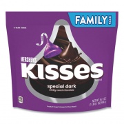 Hershey's KISSES Special Dark Chocolate Candy, Family Pack, 16.1 oz Bag, 2 Bags/Pack, Delivered in 1-4 Business Days (24600424)