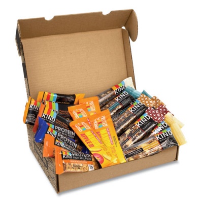 Favorites Snack Box, Assorted Variety of KIND Bars, 2.5 lb Box, 22 Bars/Box, Delivered in 1-4 Business Days (700S0021)