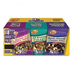 Kar's Trail Mix Variety Pack, Assorted Flavors, 18 Packets/Box, Delivered in 1-4 Business Days (28800004)