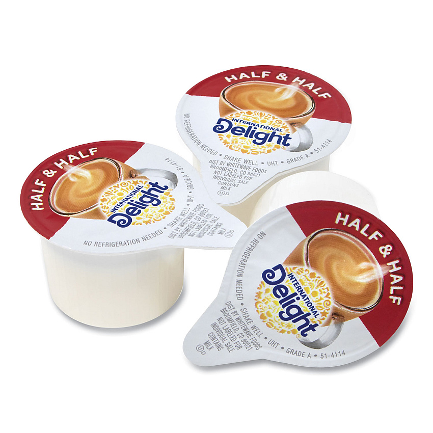 International Delight Coffee House Inspirations Half and Half, 0.4 oz, 192/Box (GRR90200456)