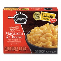 Stouffer's Classics Macaroni and Cheese Meal, 12 oz Box, 6 Boxes/Pack, Delivered in 1-4 Business Days (90300112)