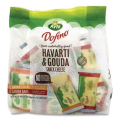 Arla Havarti and Gouda Cheese Snack Bars, 0.75 oz Bars, 24 Bars/Pack, Delivered in 1-4 Business Days (90200032)