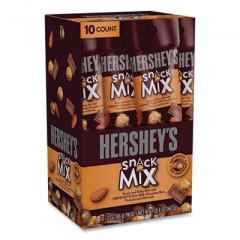 Hershey's Snack Mix, Milk Chocolate, 2 oz Tube, 10 Tubes/Box, Delivered in 1-4 Business Days (24600294)