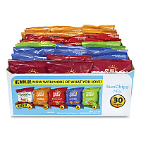 SunChips Variety Mix, Assorted Flavors, 1.5 oz Bags, 30 Bags/Carton (GRR29500009)