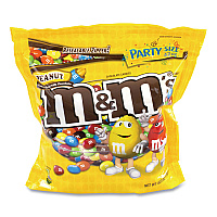M & M's SUP Party Bag Peanut, 42 oz Bag, 2 Bags/Pack (GRR20901304)