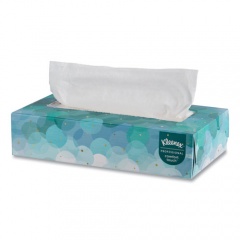 Kleenex White Facial Tissue for Business, 2-Ply, White, Pop-Up Box, 100 Sheets/Box (21400BX)