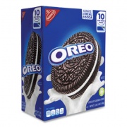 Nabisco Oreo Chocolate Sandwich Cookies, 5.25 oz Pouch, 10 Pouches/Box, Delivered in 1-4 Business Days (22000417)