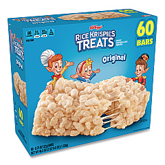Kellogg's Rice Krispies Treats, Original Marshmallow, 0.78 oz Bar, 60/Carton (GRR22000515)