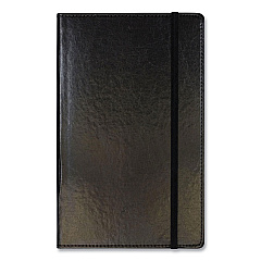 Markings by C.R. Gibson Bonded Leather Journal, 1-Subject, Narrow Rule, Black Cover, (240) 8.25 x 5 Sheets (CGBMJ54791)