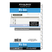 AT-A-GLANCE 1-Page-Per-Day Planner Refills, 8.5 x 5.5, White Sheets, 12-Month (Jan to Dec): 2026 (48112521)