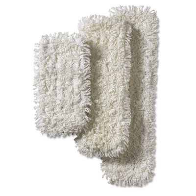 3M Easy Scrub Plus Flat Mop, Polyester/rayon, We, 5 1/2w X 18l, 10/pk, 4 Pk/ct (MMM59017CT)