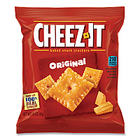 Cheez-It Baked Snack Crackers, 1.5 oz Bag, 60/Carton (KEBSUB12261)