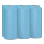 Scott Shop Towels, 1-Ply, 10.4 x 11, Blue, 55/Roll, 6 Rolls/Pack (75180)