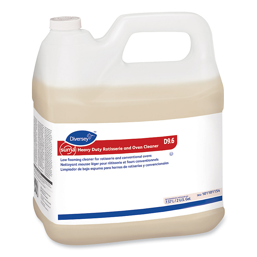 Diversey Suma Heavy Duty Rotisserie And Oven Cleaner D9.6, 2 Gal Jug, 2/carton (DVO101101154)