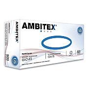 AMBITEX P6505 Series Polyethylene Gloves, 1.25 mil, Large, Clear, 500/Box (TXIPLG6505)