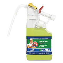 P&G Professional Dilute 2 Go, Mr Clean Finished Floor Cleaner, Lemon Scent, 4.5 L Jug, 1/Carton (PGC72000)
