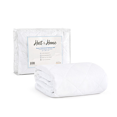 Host & Home Classic Mattress Pads - King, Case Of 4 (MP-CLWP-KG)