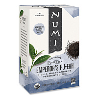 Numi Organic Teas and Teasans, 0.125 oz, Emperor's Puerh, 16/Box (NUM10350)