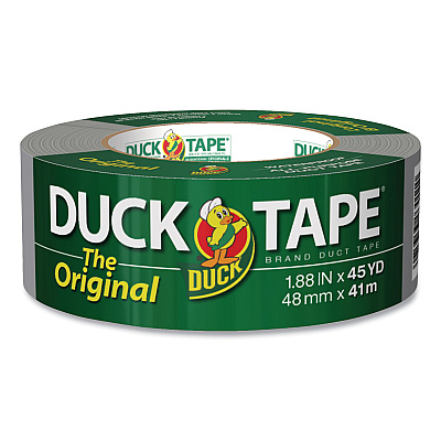 Duck Duct Tape, 3" Core, 1.88" x 45 yds, Gray (DUCB45012)