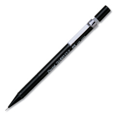 Pentel Sharplet-2 Mechanical Pencil, 0.5 mm, HB (#2.5), Black Lead, Black Barrel (A125A)