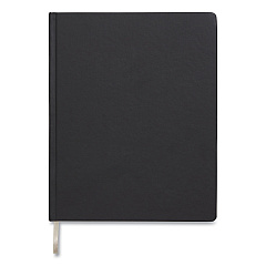 TRU RED Hardcover Business Journal, 1-Subject, Narrow Rule, Black Cover, (96) 10 x 8 Sheets (TUD24377295)