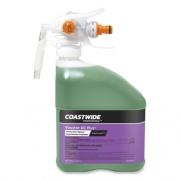 Coastwide Professional DC Plus Neutral Disinfectant-Cleaner Concentrate for ExpressMix Systems, Lemon Scent, 110 oz Bottle, 2/Carton (24321398)