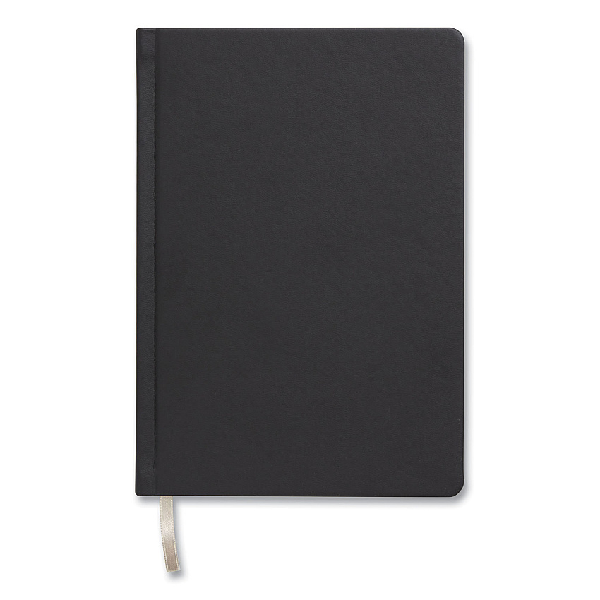 TRU RED Hardcover Business Journal, 1-Subject, Narrow Rule, Black Cover, (96) 8 x 5.5 Sheets (TUD24377290)