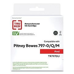 TRU RED Compatible 797-0 Ink, 800 Page-Yield, Red (TUD756927)