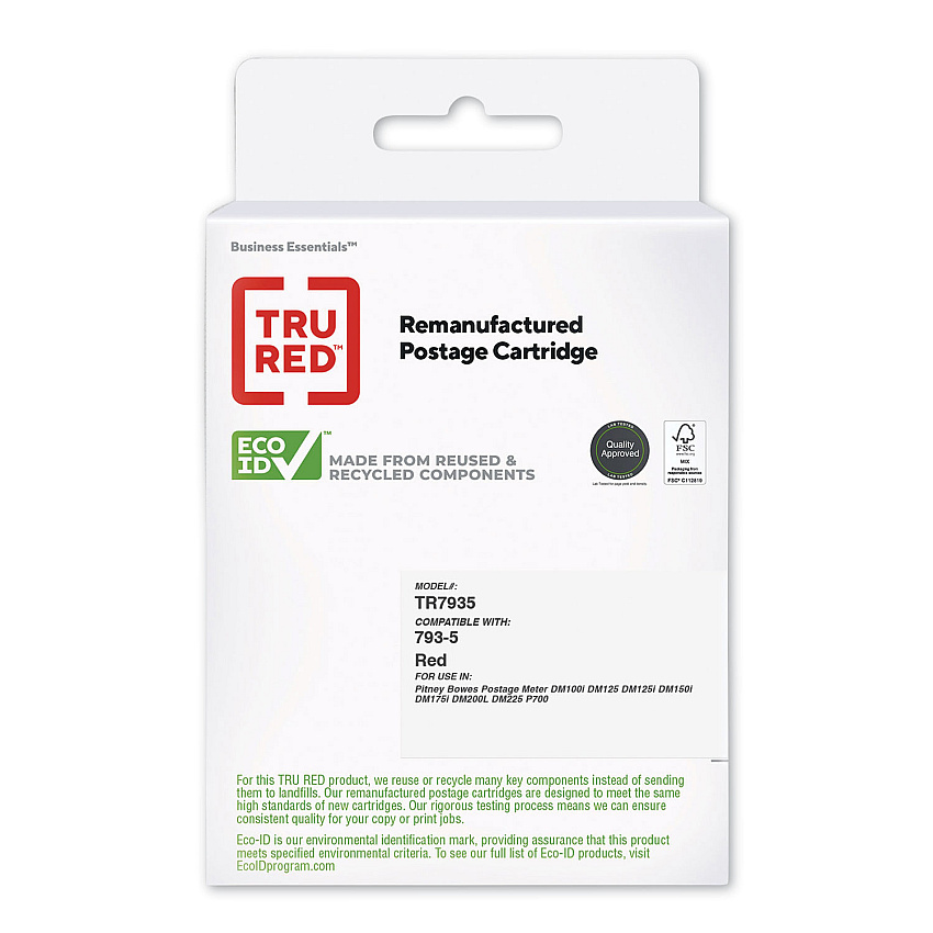 TRU RED Compatible 793-5 Ink, 3,000 Page-Yield, Red (TUD756928)