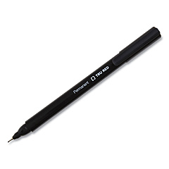 TRU RED Permanent Marker, Pen-Style, Extra-Fine Needle Tip, Black, Dozen (TUD24376646)
